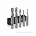 1/4 SHANK HSS HSS Stubby Drill Bit set